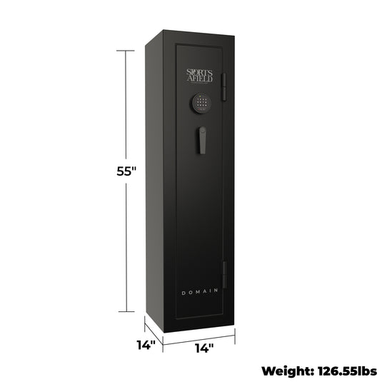 Sports Afield SA5506DOM Domain Series Gun Safe - 6 Guns