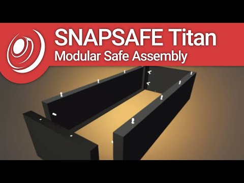 Load and play video in Gallery viewer, SnapSafe 75010 Titan Modular Gun Safe
